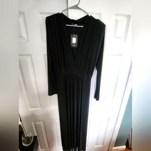 NWT 💋 Fashion Nova Curve Black Dinner Dress